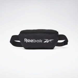 Torebki Męskie Reebok Training Essentials Waist Czarne PL 18YBVUL